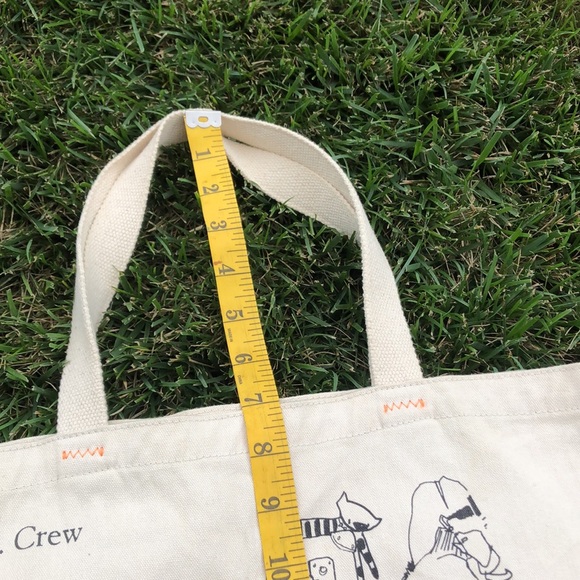 RARE NWOT J. Crew Reusable Cotton Bag - Picture 8 of 12